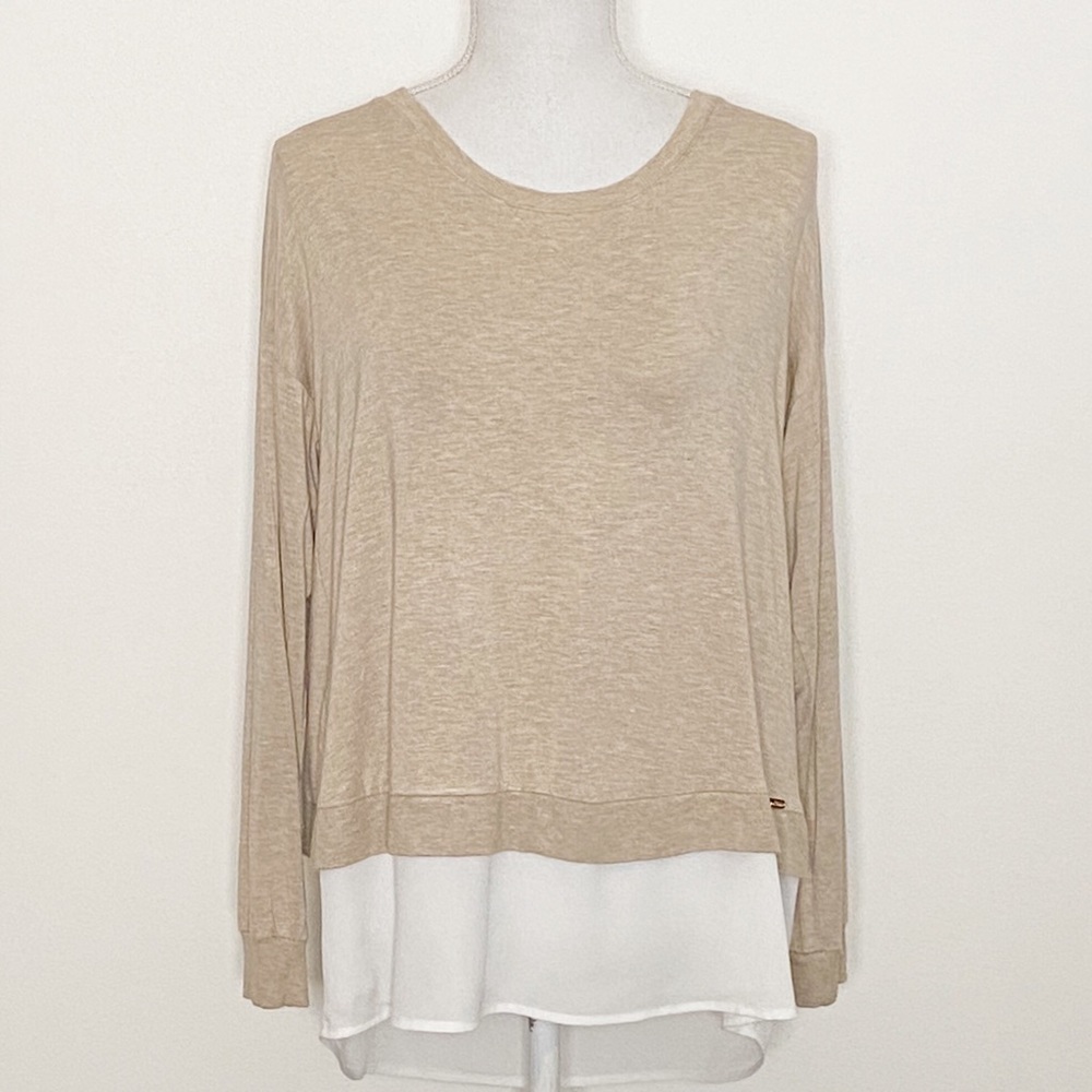 ✔️CALVIN KLIEN|Long Sleeve Layered Top|Medium